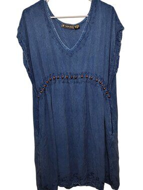 Raya Sun Boho Chambray Dress